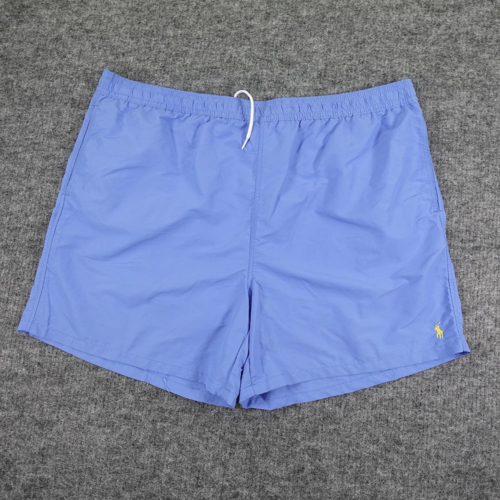 Polo Ralph Lauren Swim Trunks Mens 4XL Big Volley Shorts Pony Drawstring‎ Mesh